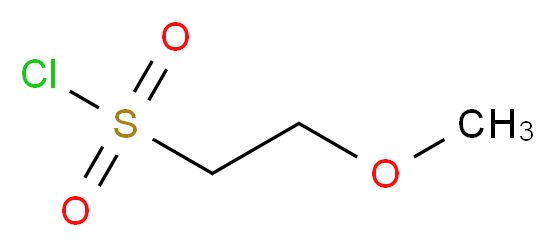 2-methoxyethane-1-sulfonyl chloride_分子结构_CAS_51517-01-2