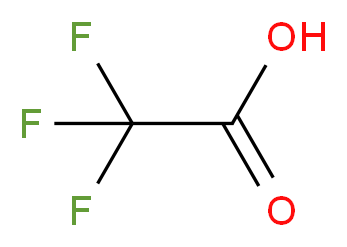 Trifluoroacetic acid, purified S.P_分子结构_CAS_76-05-1)