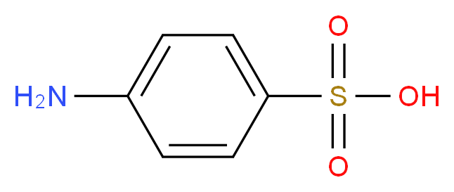 4-Aminobenzenesulfonic acid_分子结构_CAS_)