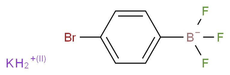 Potassium (4-bromophenyl)trifluoroborate 96%_分子结构_CAS_374564-35-9)