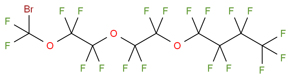 1-(bromodifluoromethoxy)-1,1,2,2-tetrafluoro-2-[1,1,2,2-tetrafluoro-2-(nonafluorobutoxy)ethoxy]ethane_分子结构_CAS_330562-47-5