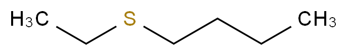 1-(ethylsulfanyl)butane_分子结构_CAS_5008-72-0