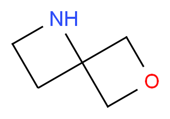 6-Oxa-1-azaspiro[3.3]heptane_分子结构_CAS_1046153-00-7)