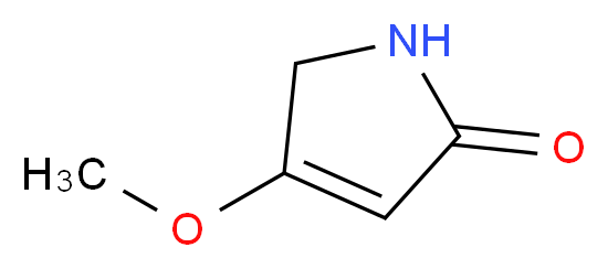 4-Methoxy-1,5-dihydro-2H-pyrrol-2-one_分子结构_CAS_69778-83-2)