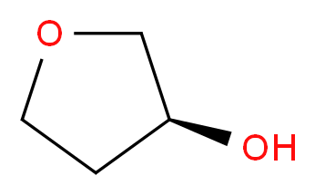 (S)-(+)-3-Hydroxytetrahydrofuran_分子结构_CAS_86087-23-2)