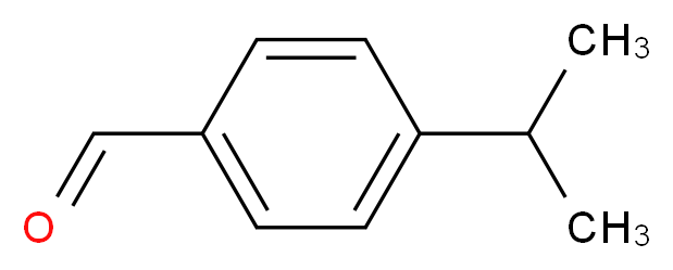 4-Isopropylbenzaldehyde_分子结构_CAS_122-03-2)