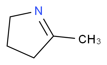 3,4-Dihydro-5-methyl-2H-pyrrole_分子结构_CAS_872-32-2)