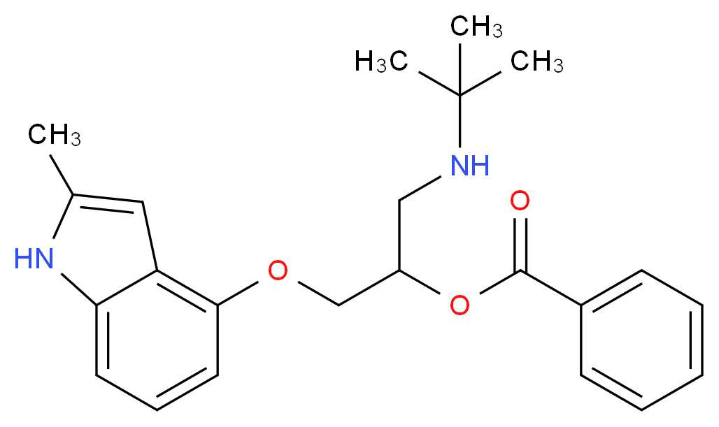 rac Bopindolol_分子结构_CAS_62658-63-3)