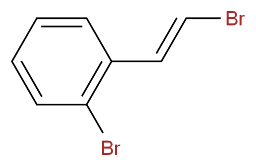 1-bromo-2-[2-bromovinyl]benzene_分子结构_CAS_)