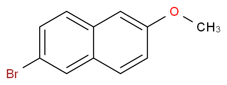 2-溴-6-甲氧基萘_分子结构_CAS_5111-65-9)