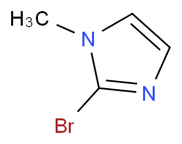 2-bromo-1-methyl-1H-imidazole_分子结构_CAS_)