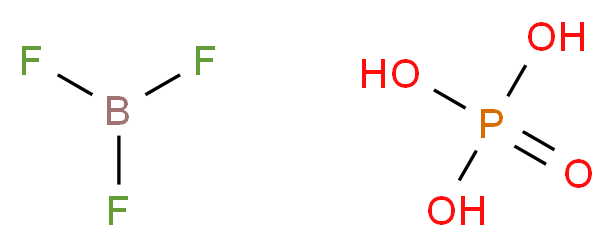 phosphoric acid; trifluoroborane_分子结构_CAS_13669-76-6