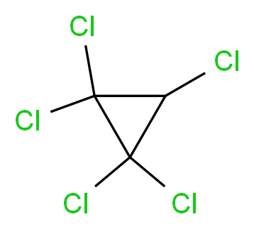 五氯环丙烷_分子结构_CAS_6262-51-7)