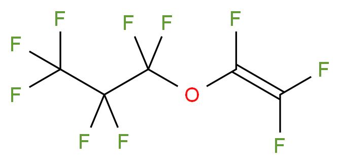 1,1,1,2,2,3,3-heptafluoro-3-[(trifluoroethenyl)oxy]propane_分子结构_CAS_1623-05-8