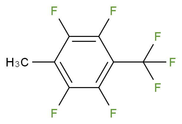 α,α,α,2,3,5,6-七氟对二甲苯_分子结构_CAS_778-35-8)