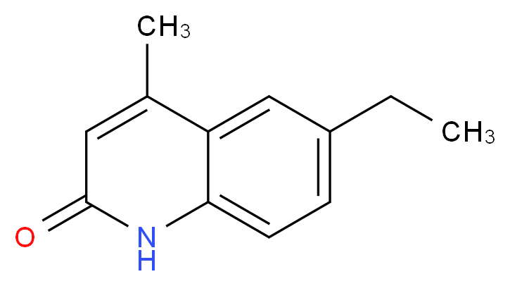 6-ethyl-4-methyl-2(1H)-quinolinone_分子结构_CAS_51592-38-2)