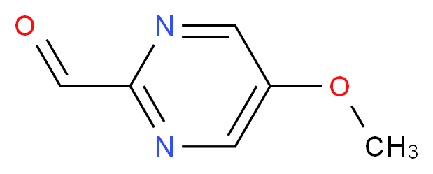 5-methoxypyrimidine-2-carbaldehyde_分子结构_CAS_220114-83-0