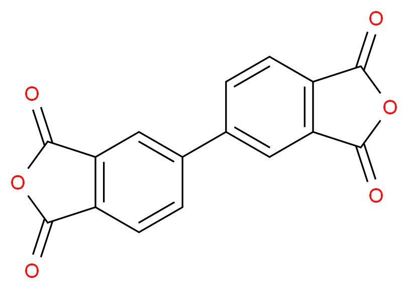 3,3',4,4'-Biphenyltetracarboxylic dianhydride_分子结构_CAS_2420-87-3)