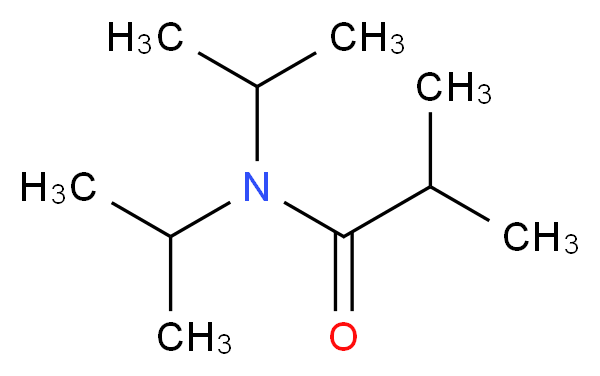 N,N-Diisopropylisobutyramide_分子结构_CAS_6282-98-0)