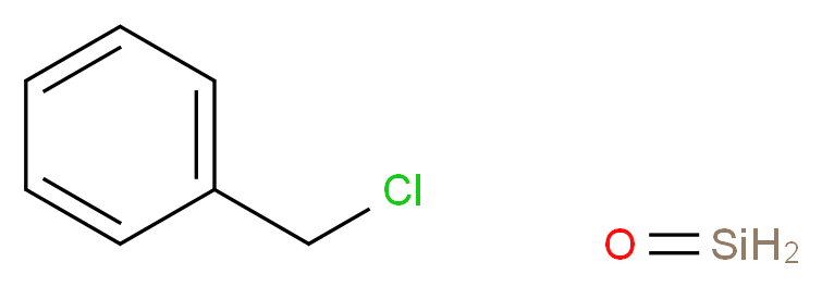 4-苄氯官能化硅胶_分子结构_CAS_)