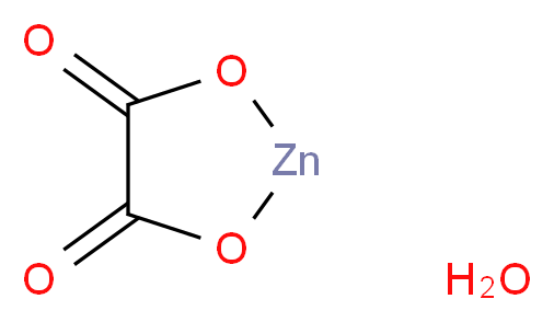 1,3-dioxa-2-zincacyclopentane-4,5-dione hydrate_分子结构_CAS_547-68-2