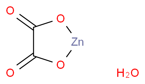 草酸锌 水合物_分子结构_CAS_547-68-2)