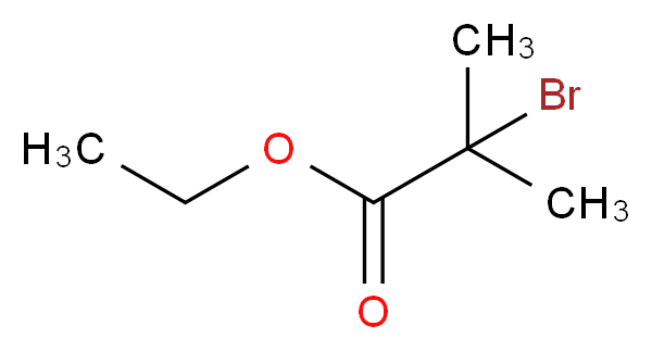 Ethyl 2-bromo-2-methylpropanoate_分子结构_CAS_600-00-0)
