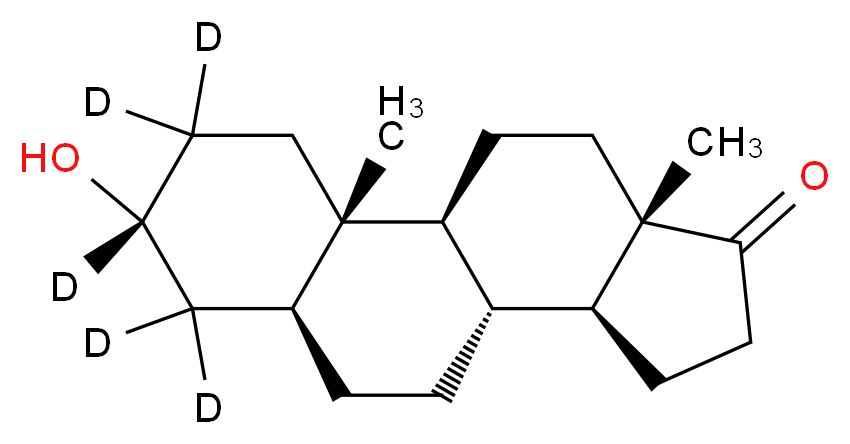 Androsterone-d5_分子结构_CAS_)