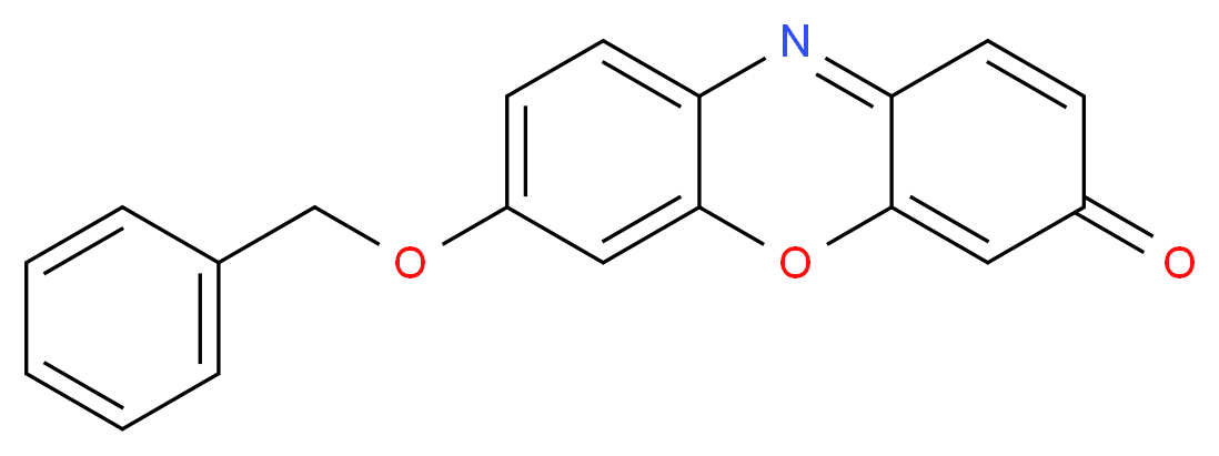 7-(benzyloxy)-3H-phenoxazin-3-one_分子结构_CAS_87687-02-3