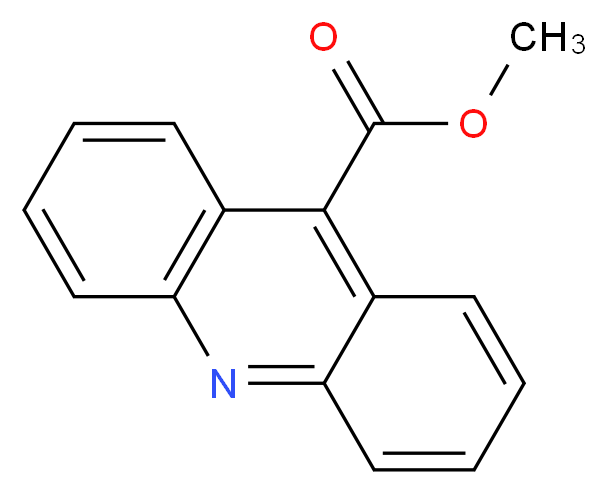 Methyl 9-Acridinecarboxylate_分子结构_CAS_5132-81-0)