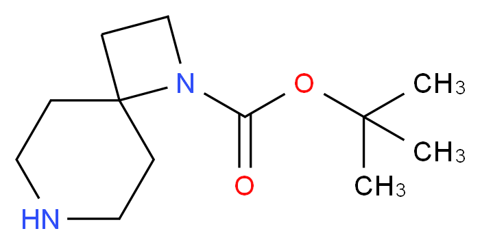 1,7-Diazaspiro[3.5]nonane-1-carboxylic acid tert-butyl ester_分子结构_CAS_1216936-29-6)