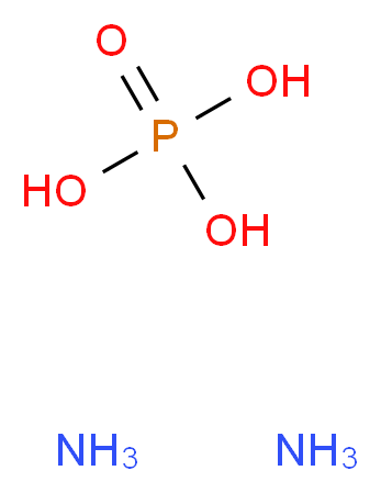 磷酸铵 二元_分子结构_CAS_7783-28-0)