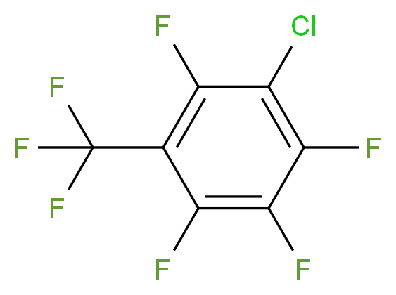 3-Chloro-2,4,5,6-tetrafluorobenzotrifluoride_分子结构_CAS_4284-09-7)