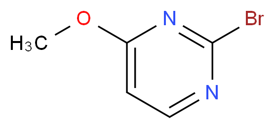 2-Bromo-6-methoxypyrimidine_分子结构_CAS_944709-74-4)