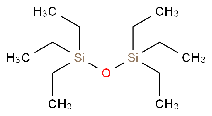 triethyl[(triethylsilyl)oxy]silane_分子结构_CAS_994-49-0
