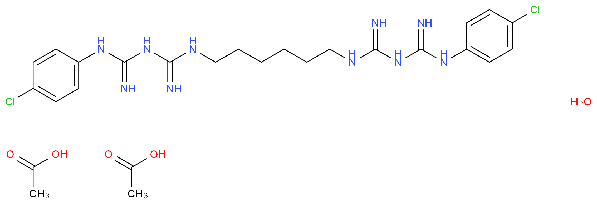 CAS_56-95-1 分子结构