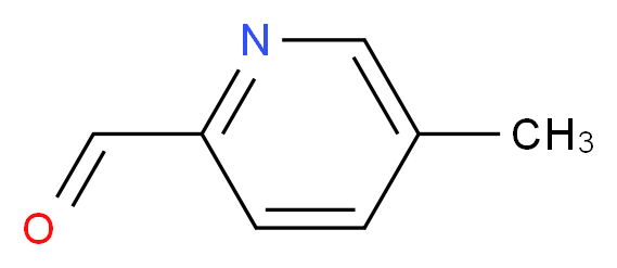 5-Methylpyridine-2-carbaldehyde_分子结构_CAS_)