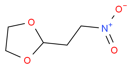 2-(2-nitroethyl)-1,3-dioxolane_分子结构_CAS_82891-99-4