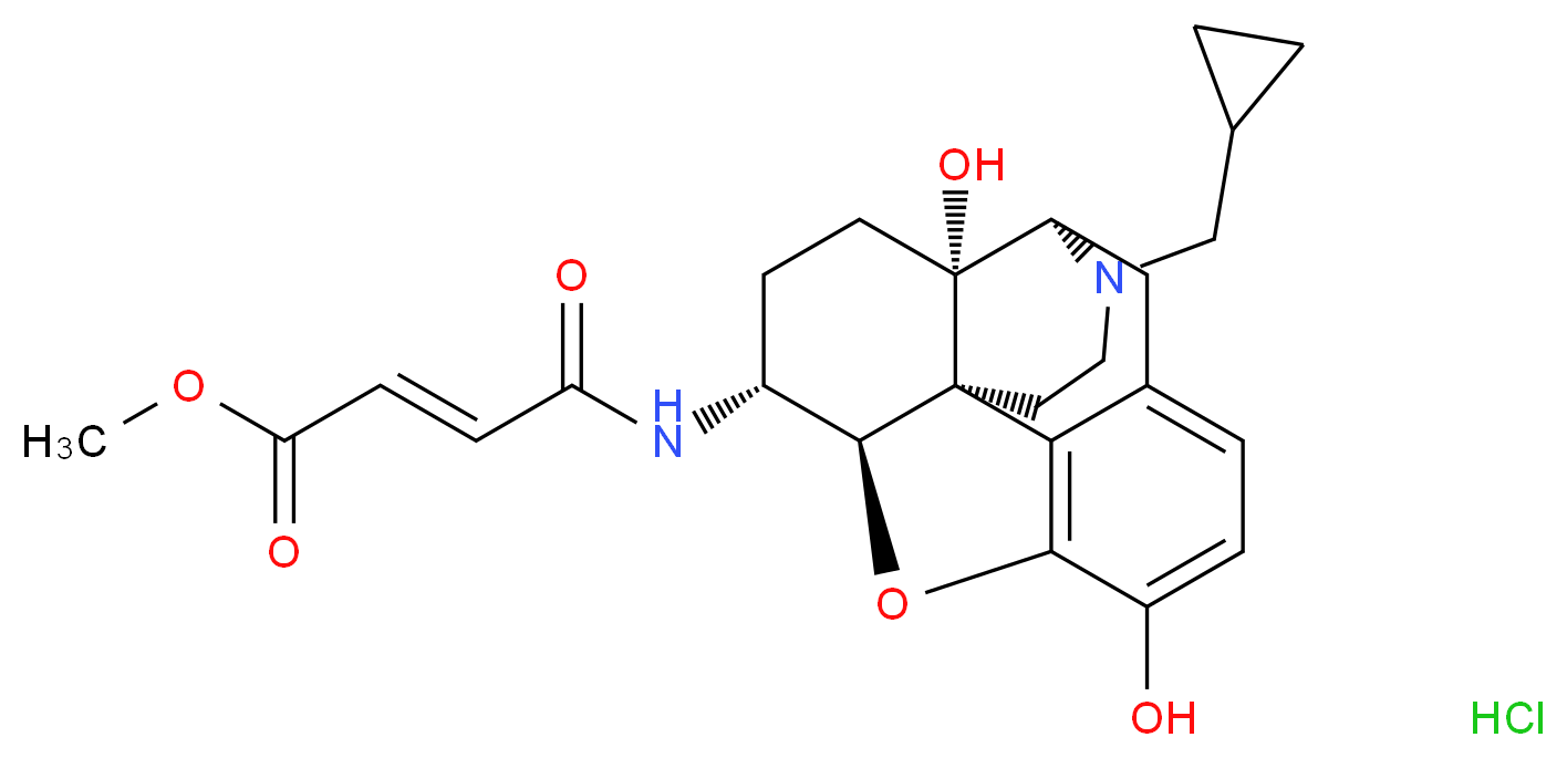 β-Funaltrexamine hydrochloride_分子结构_CAS_72786-10-8)