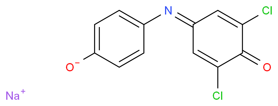 2,6-DICHLOROINDOPHENOL SODIUM SALT_分子结构_CAS_620-45-1)