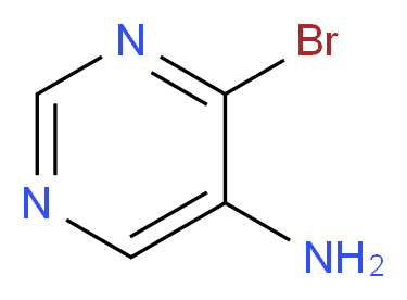 4-bromopyrimidin-5-amine_分子结构_CAS_849353-34-0