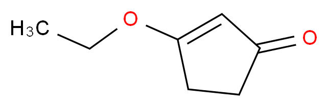 3-乙氧基-2-环戊烯酮_分子结构_CAS_22627-70-9)