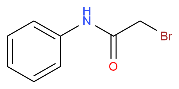 2-bromo-N-phenylacetamide_分子结构_CAS_5326-87-4