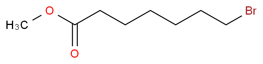 methyl 7-bromoheptanoate_分子结构_CAS_54049-24-0