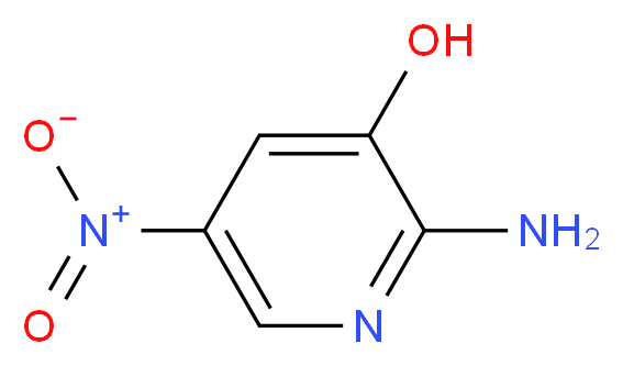 2-Amino-5-nitropyridin-3-ol_分子结构_CAS_908248-27-1)