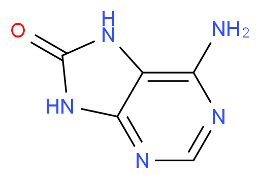 8-Oxoadenine_分子结构_CAS_21149-26-8)