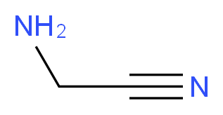 2-aminoacetonitrile_分子结构_CAS_540-61-4