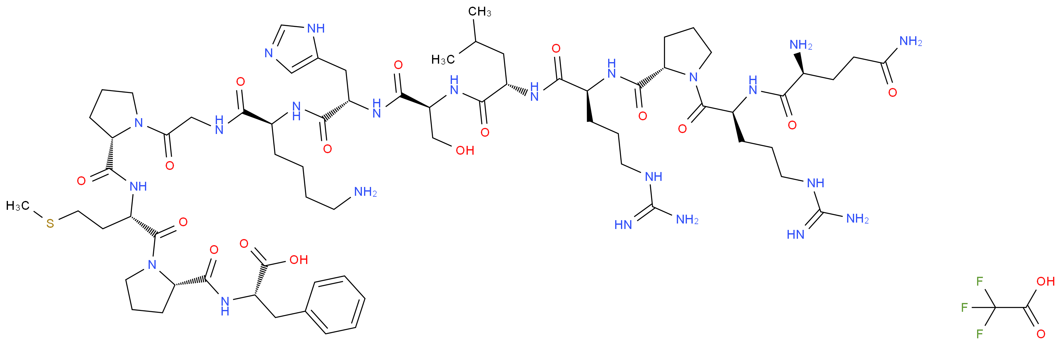 Apelin-13 trifluoroacetate salt_分子结构_CAS_)