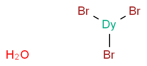 溴化镝(III) 水合物_分子结构_CAS_29843-91-2)