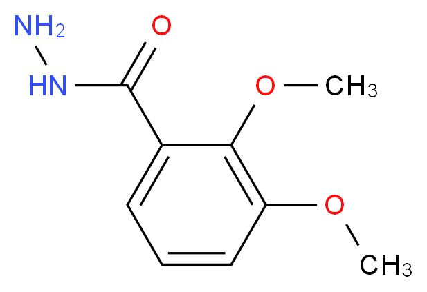 2,3-dimethoxybenzohydrazide_分子结构_CAS_321195-74-8